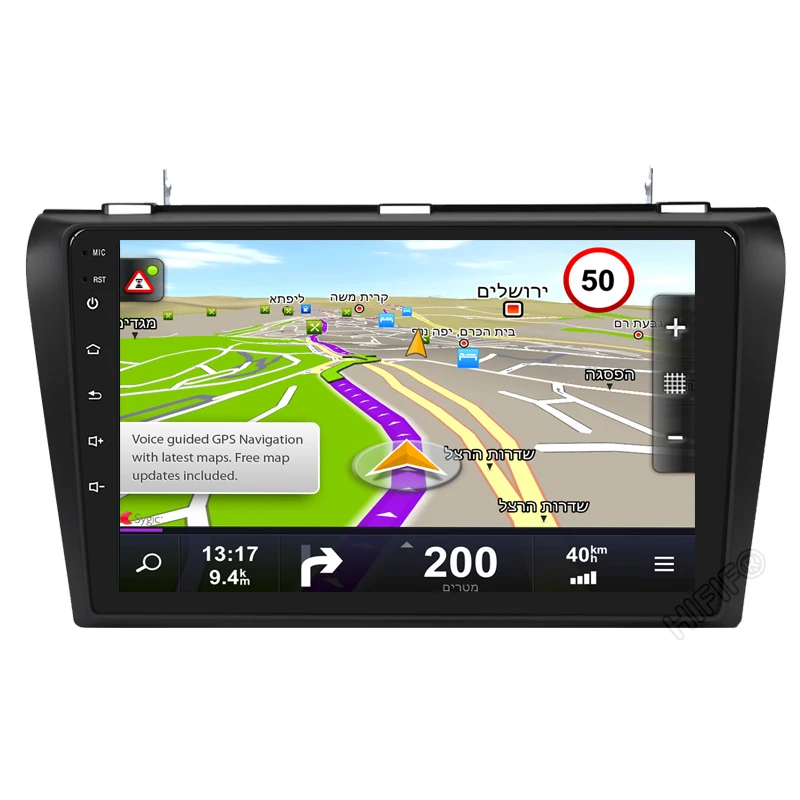 Автомобильный радиоприемник 2 ГБ + 32 Android 10 для Mazda 3 2004-2013 maxx axel Wifi автомобильный