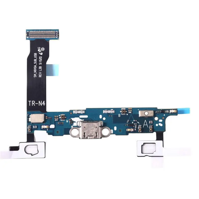 Запасная часть для samsung Galaxy Note 4 SM-N910F N910G N910A N910T N910V N910P N910R4 зарядный порт разъем гибкий кабель