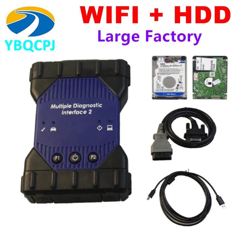 MDI2 для WIFI MDI 2 II добавить HDD многоязычный диагностический интерфейс GM сканер по GDS2