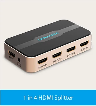 Vention HDMI кабель 4K HDMI к HDMI 2,0 позолоченный Соединительный кабель для разветвителя Переключатель HDMI кабель для HDTV lcd PS3 4 Pro 5 м 10 м