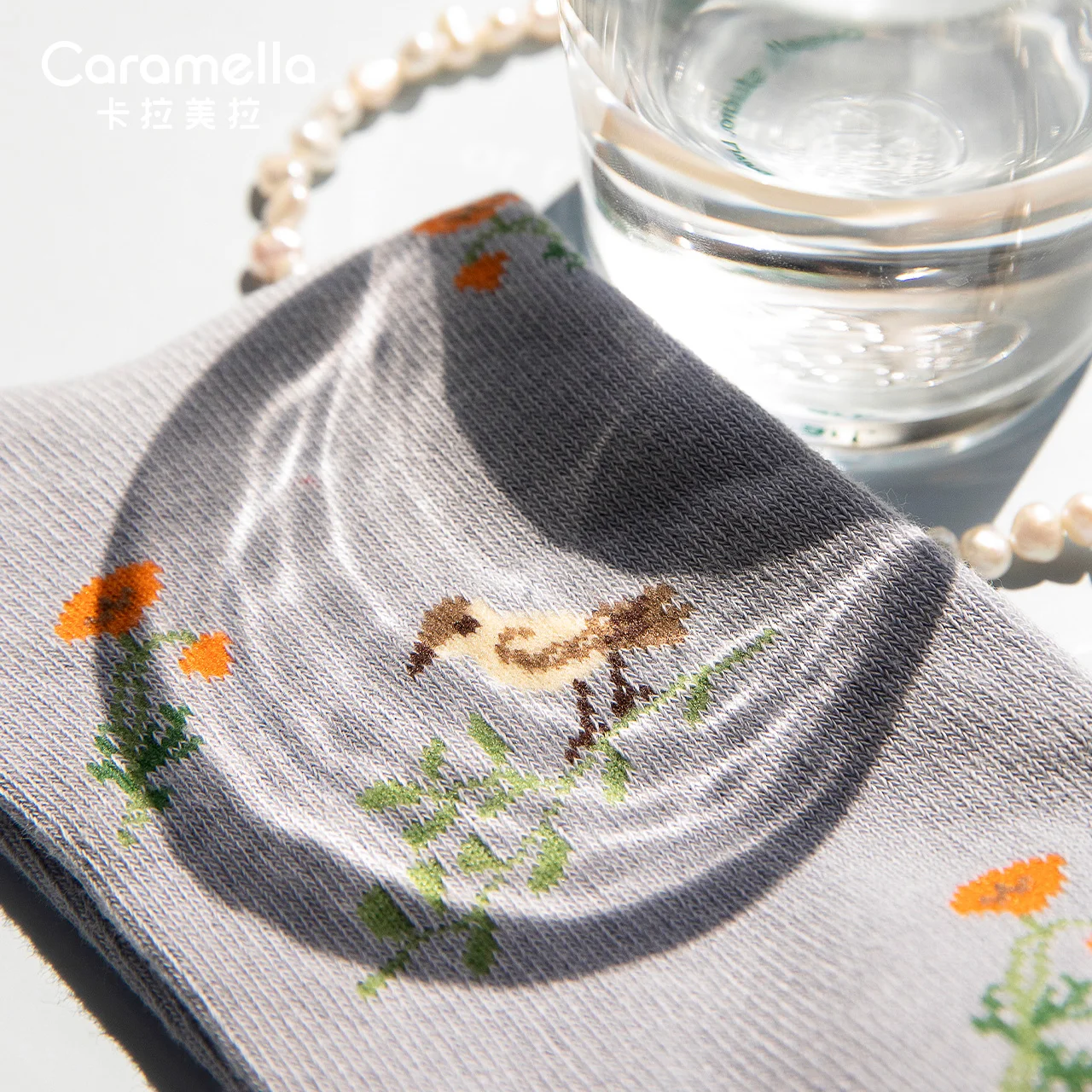 Носки карамеллы для женщин модные весенне осенние длинные милые носки в