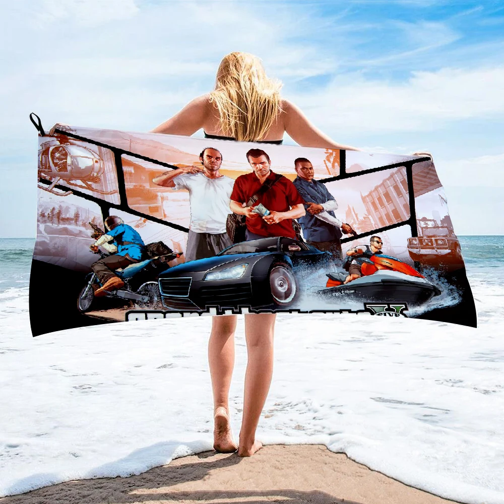 Банное полотенце из микрофибры с принтом для женщин | Спорт и развлечения