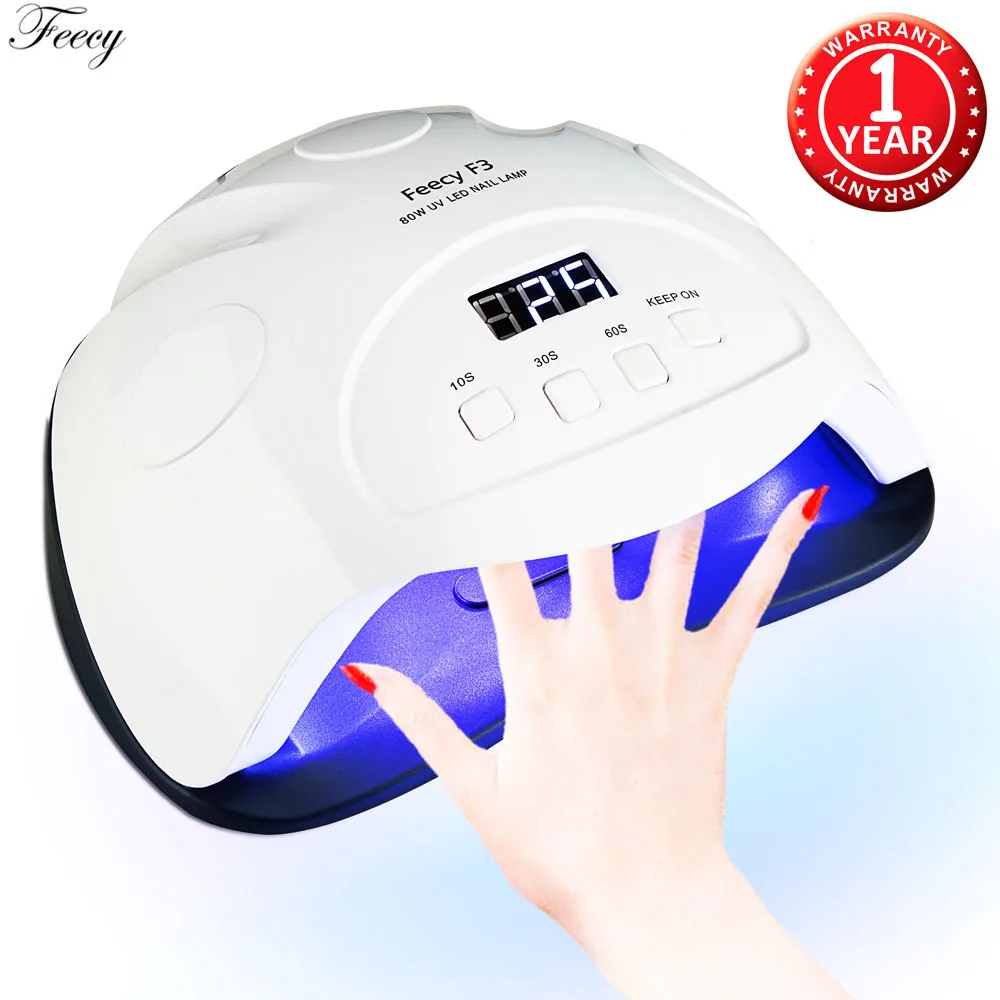 УФ лампа для маникюра F6 СВЕТОДИОДНЫЙ светильник сушки гель лака 86 Вт|gel led lamp|lamp for