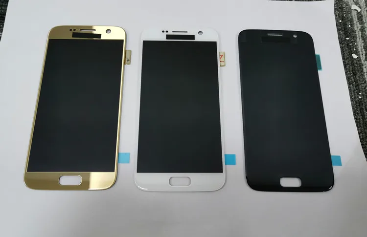 Супер AMOLED ЖК-дисплей без рамки для SAMSUNG Galaxy s7 G930 G930F сенсорный экран дигитайзер