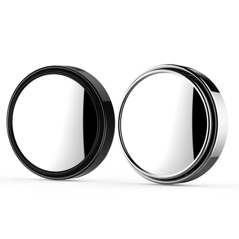 

car small round mirror HD glass car adjustable 360-degree rotating rearview car blind spot auxiliary rearview mirror
