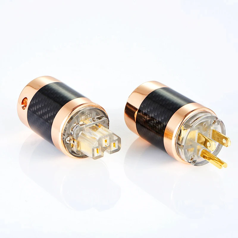 Furutech шампанское золото NCF углеродного волокна с покрытием из чистой меди Hi-Fi fancier