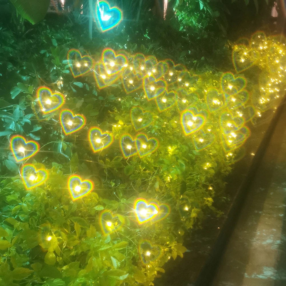 Очки дифракционные с эффектом сердца для вечевечерние баров фейерверков | Дом и