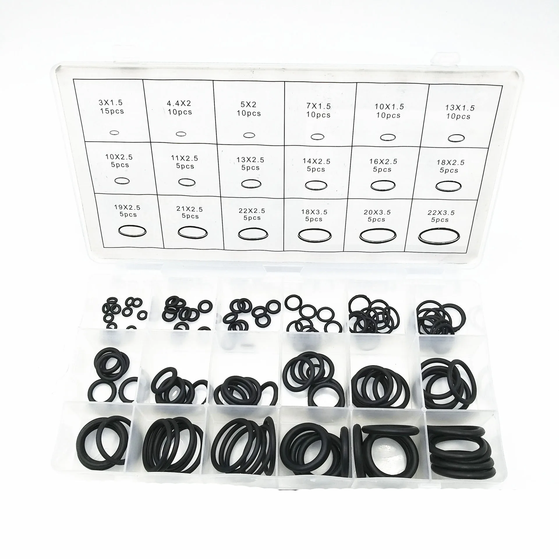 Комплект уплотнительных колец для кондиционера 125 шт. большое уплотнительное