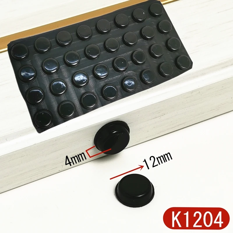 

Самоклеящиеся силиконовые бамперы для дверей шкафов, противоскользящие резиновые прокладки, амортизаторы, амортизаторы для ножек 2 / 64 зерен, 12x4 мм, черные ограничитель для двери доводчик двери защелка для двери Шка