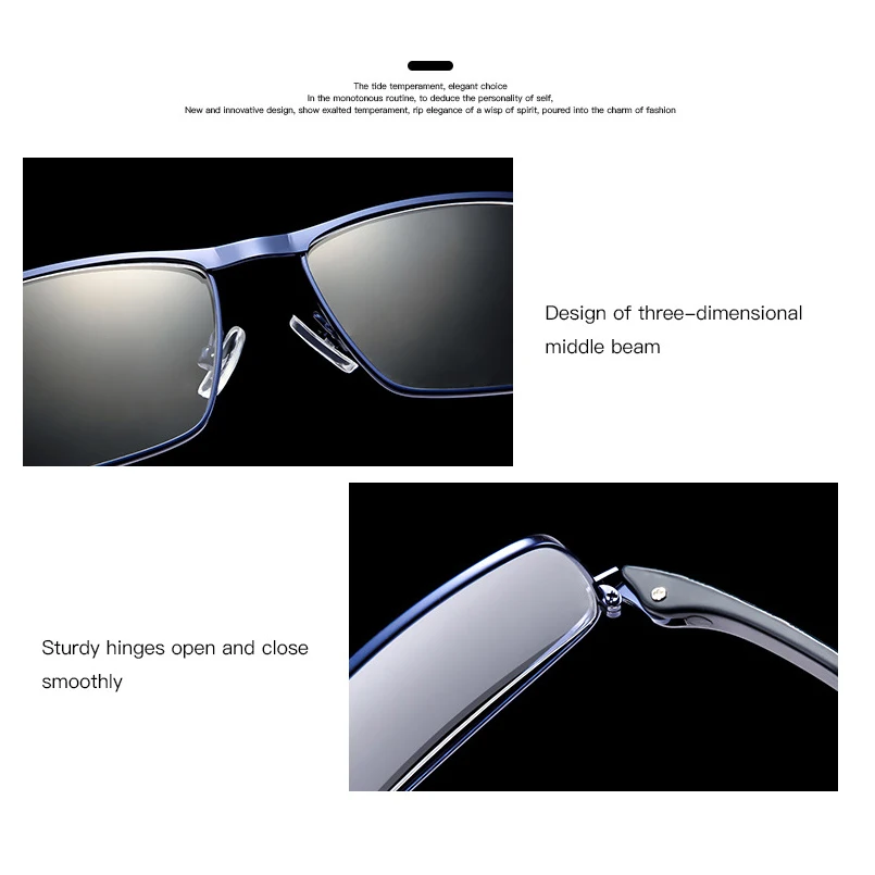 Мужская оправа для очков HF9808 металлическая по рецепту близорукости и 2020|Мужские