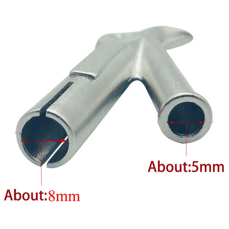 

2Pcs/Set Speed Welding Nozzles Y Type 8Mm Speed Welding Nozzle Round And Tacking Nozzle For Vinyl Pvc Plastic Hot Heat Air Tool