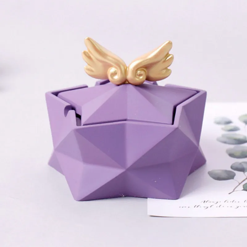 

Antler Ashtray Desktop Ornament For Home Decoration Figurines For Bar Accessories Smoking Room Decor Gift For Smokers