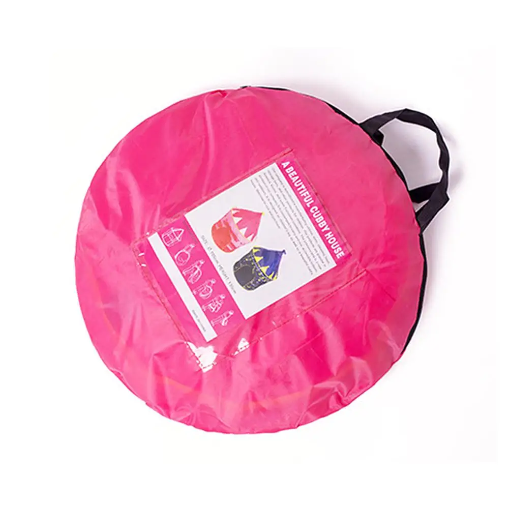 Игровая палатка Замок принцессы складной домик принца поп ап игрушка для детей