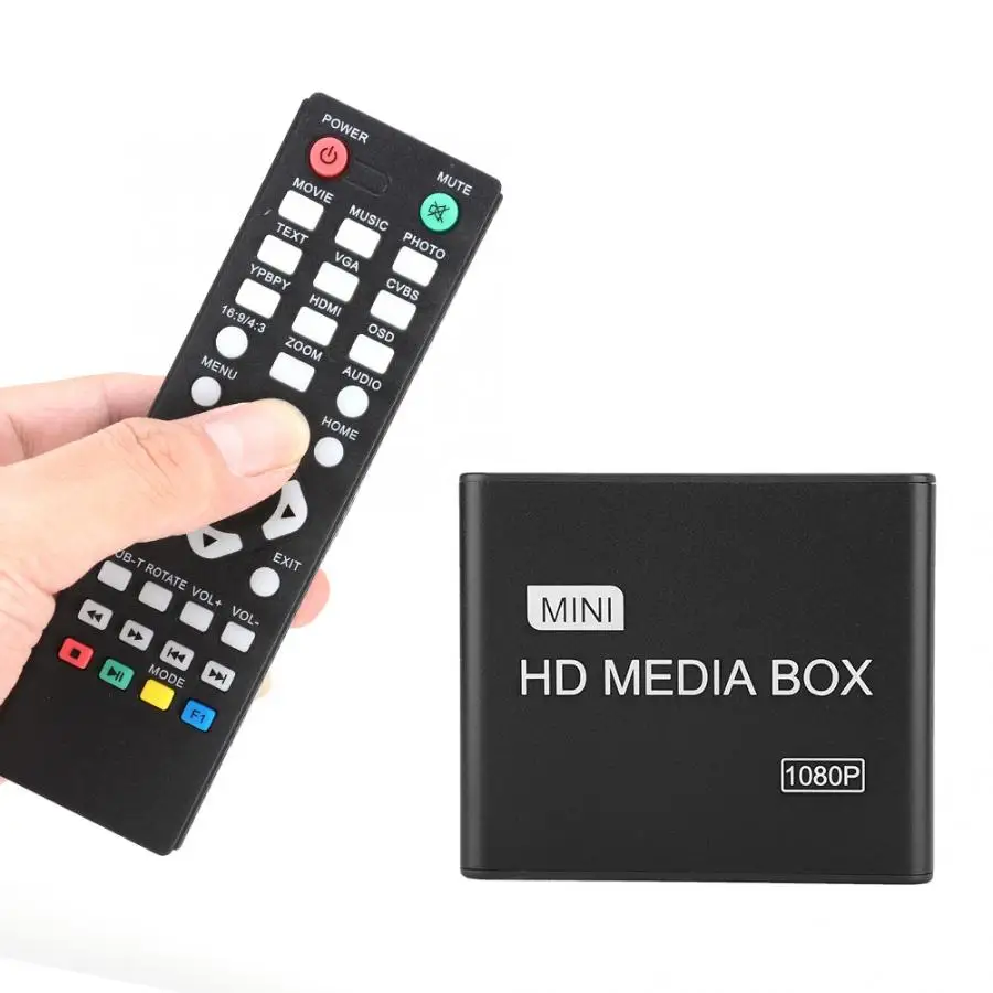 K8 1080P Мини Сетевой Видео плеер HDMI HD выход декодер жесткий диск 100 240 В