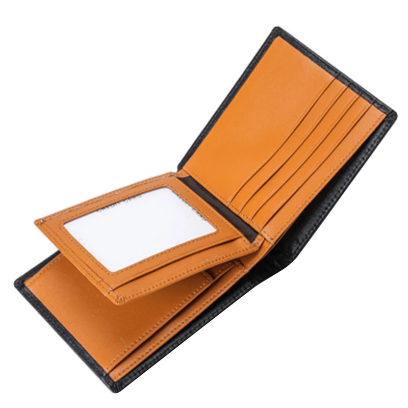 

PU Leather Wallet Three-Fold Short Coin Purse Coin Anti-Theft Wallet