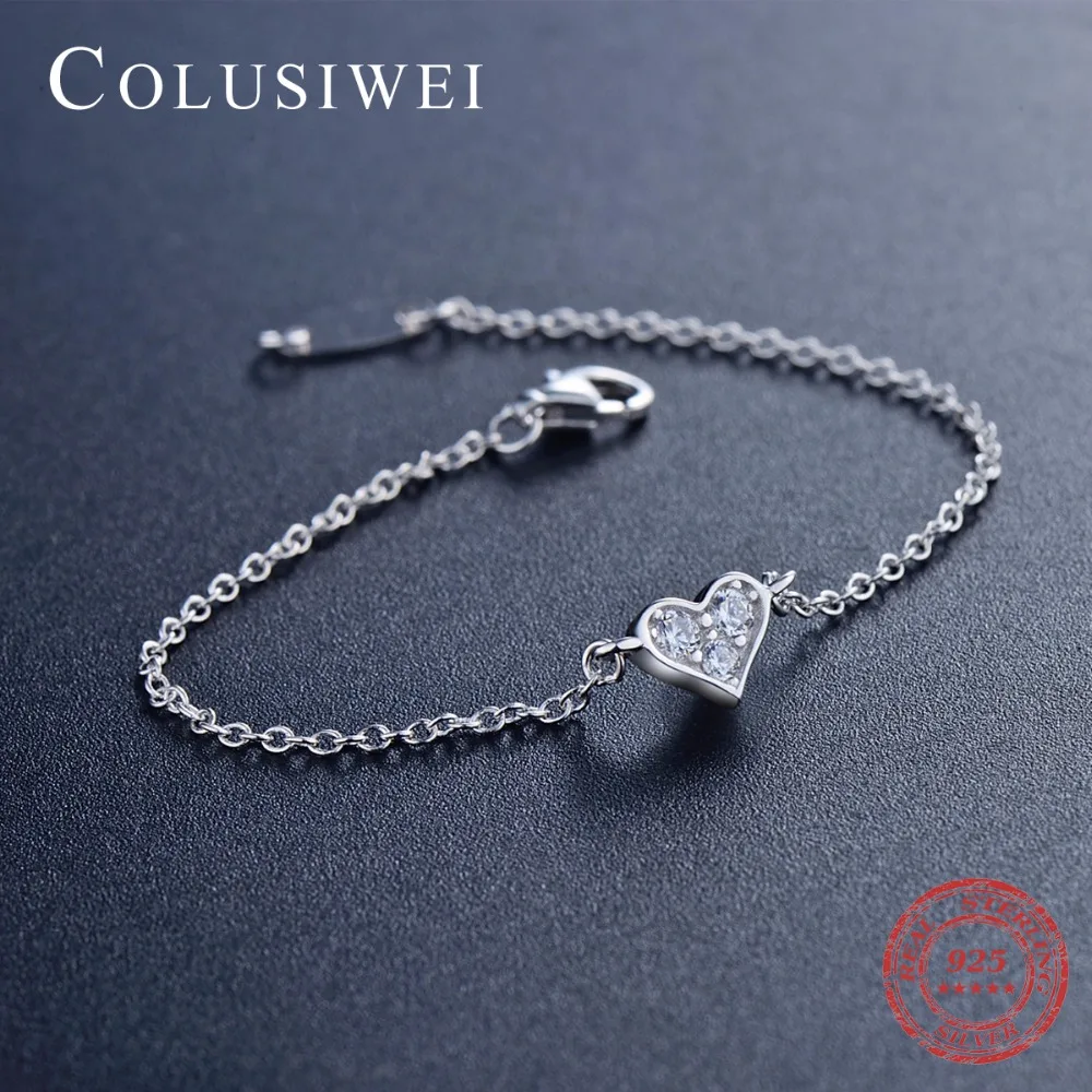 Лидер продаж 2021 новый дизайн в форме сердца CZ браслет модные свадебные женские