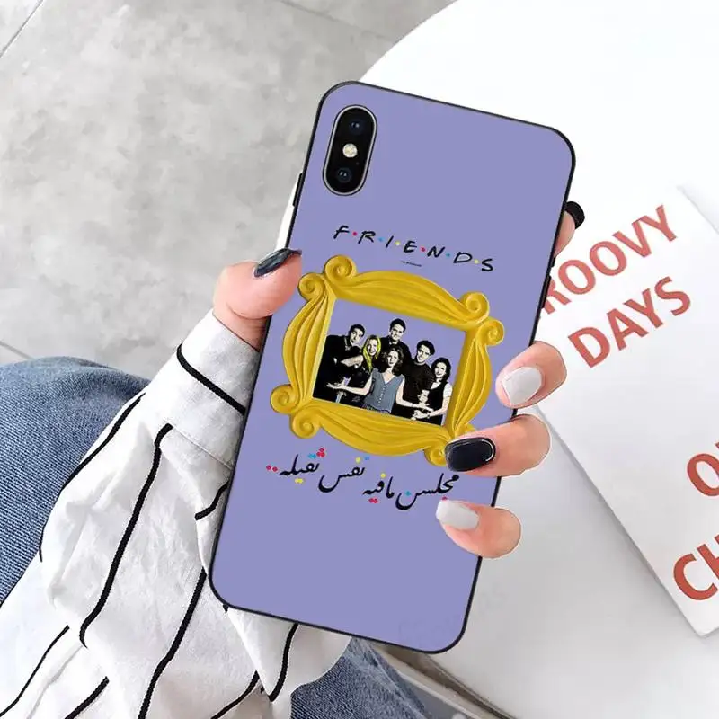 

friends tv series Purple door Phone Case for iPhone 11 12 pro XS MAX 8 7 6 6S Plus X 5S SE 2020 XR mini