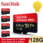 Карта Micro SD Sandisk Extreme PRO, 1 ТБ, 512 ГБ, 400 ГБ, 256 ГБ, 64 ГБ