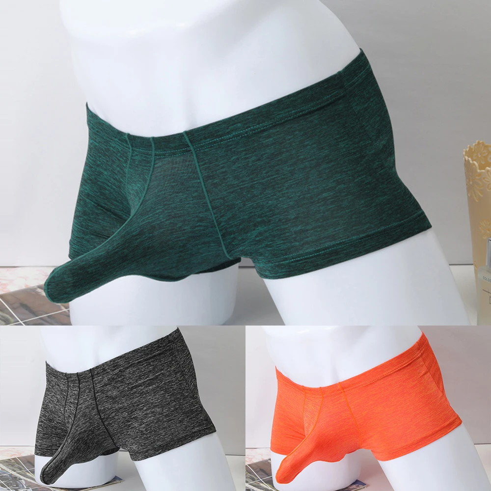 

Men's BoxerShorts Sexy Underwear Modal Underwear Gun-And-Egg Separation Trousers Breathable Mens Briefs Cotton Soft Short Boxer