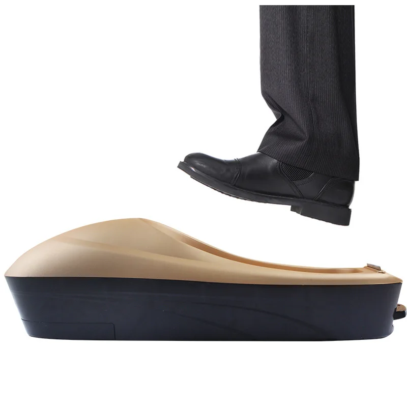 Автоматический аппарат для надевания бахил одноразового мембрана домашнего