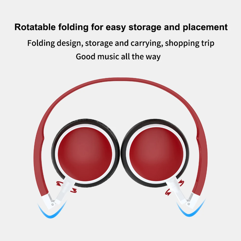 

Headset Cable Bass Game Headset Stereo Music Headset 3.5mm Adjustable Flexible Headset Headphone The Wired Headset Line Type 32