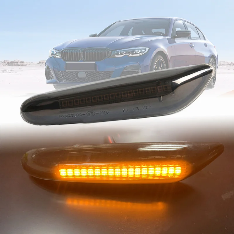 2 шт. светодиодный указатель поворота автомобиля для BMW E46 E60 E61 E87 E90 E91 E92|Сигнальная