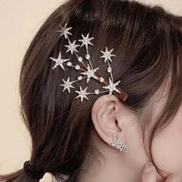 spring summer new fashion geometric hair clip sky full of stars for women girl headband sweet hairpin barrettes hair accessories
