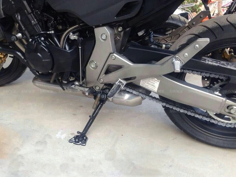 Боковая подставка удлинитель для HONDA NC700 S X NC750 CB 400 900 F HORNET CBR 250RR 300R аксессуары