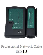 Профессиональный сетевой кабель тестер Lan тестер RJ45 Cat 5/Cat 5e/Cat 6/UTP кабели с RJ-11 и RJ-45 дропшиппинг