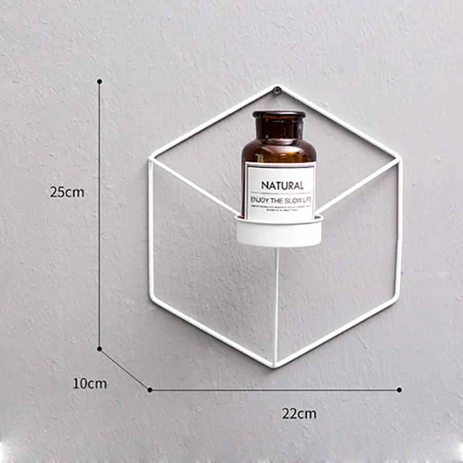 Креативный геометрический подсвечник в скандинавском стиле рождественские