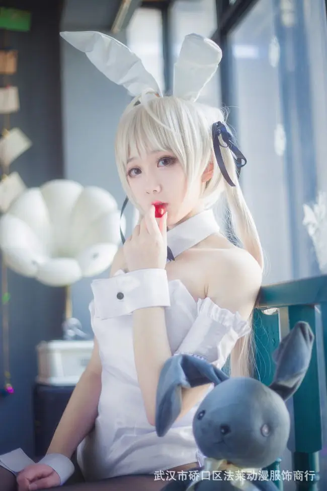 Аниме Yosuga no Sora Косплей Женщины Kasugano косплей костюм необычный кролик девушка