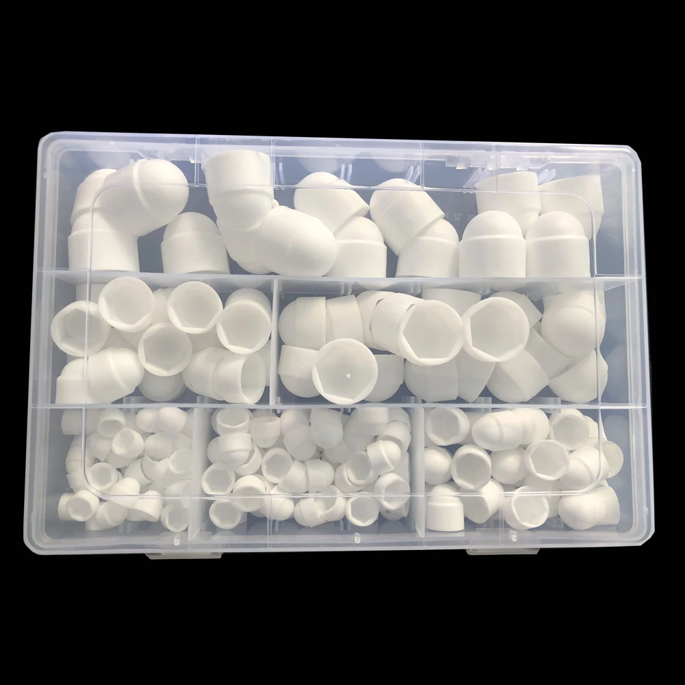 Черно-белая Защитная крышка для купола открытая Шестигранная пластиковая набор