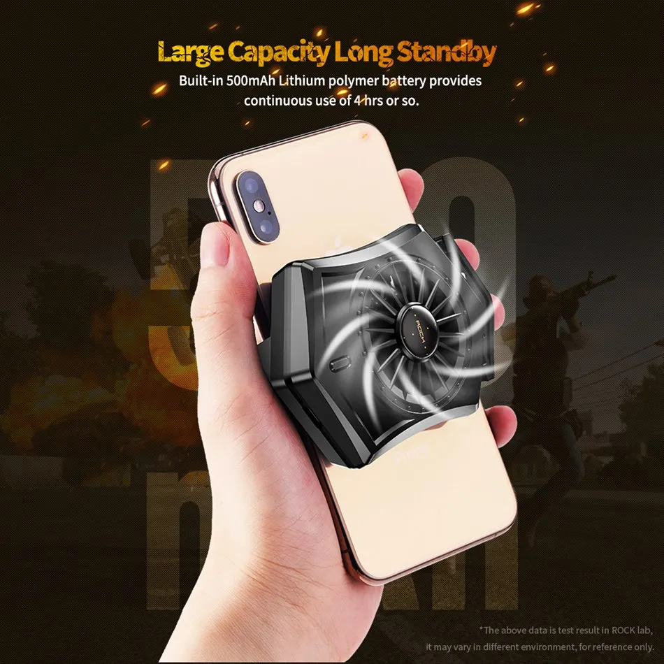 Рок мобильный кулер для телефона для iPhone Xs Max X Выдвижная охлаждающая подставка для телефона для samsung Xiaomi игровой Радиатор адаптер