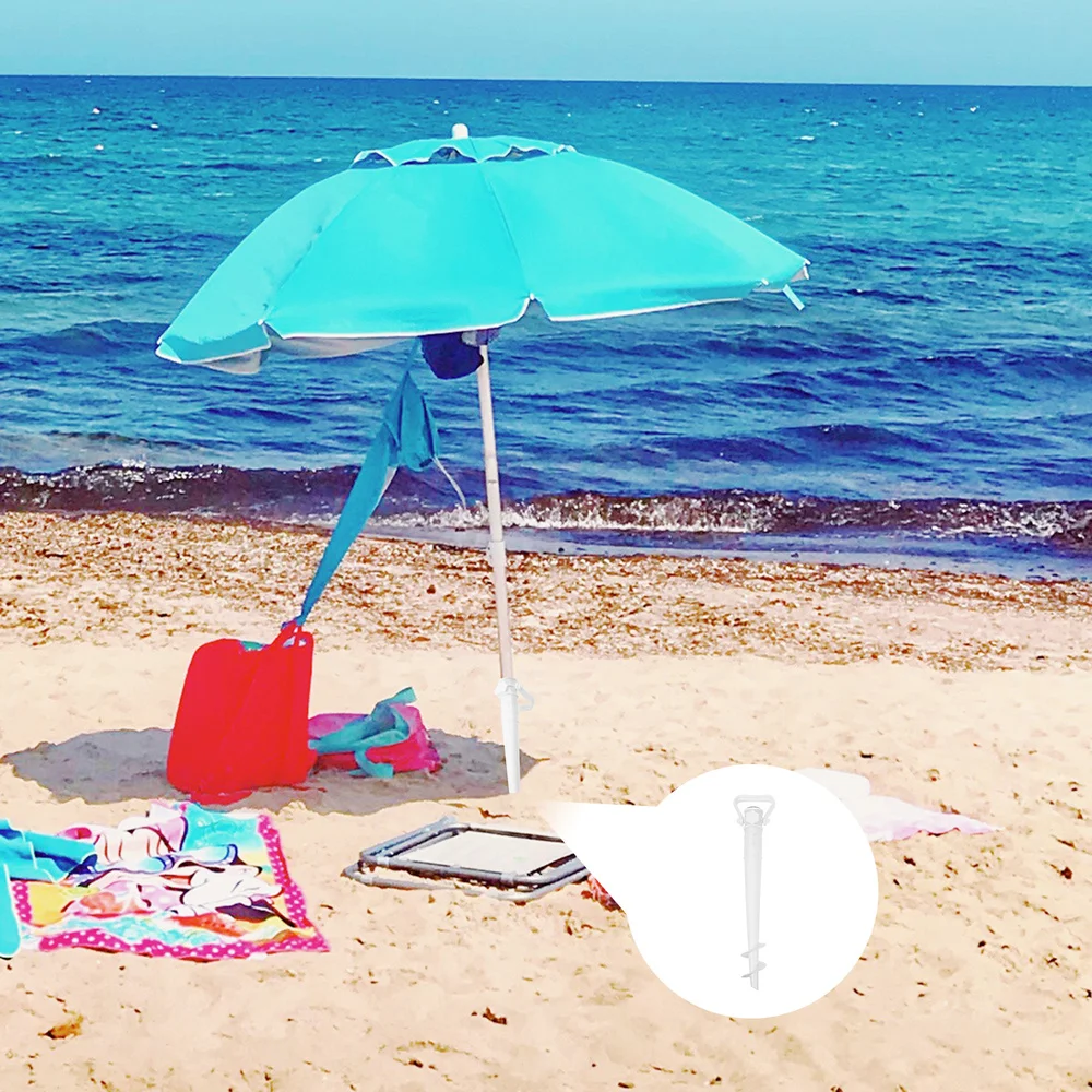 

2Pcs Premium Umbrella Stands Beach Umbrella Sand Anchors Garden Flag Holders