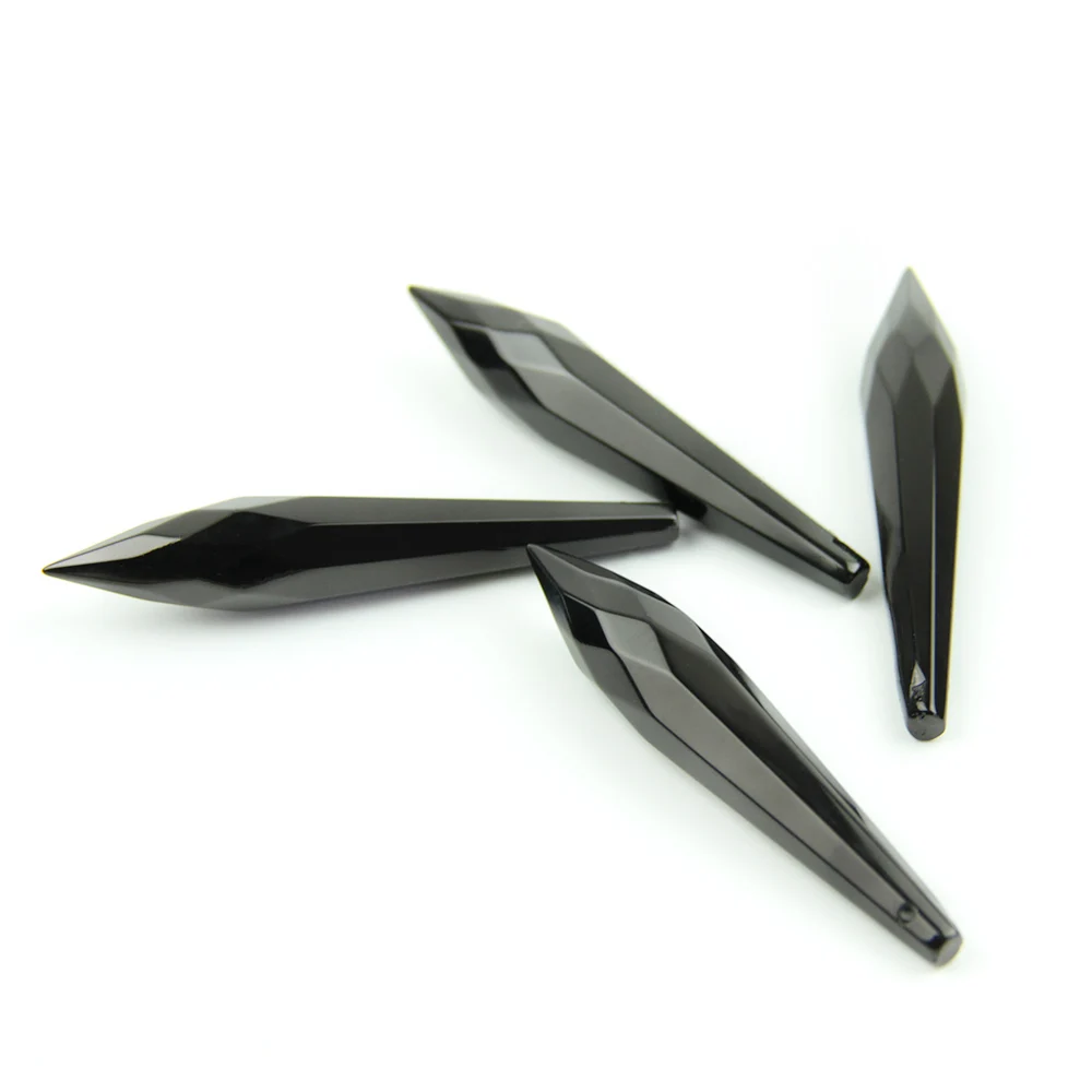 

Хрустальные подвески для люстры черные 38/63/76 мм