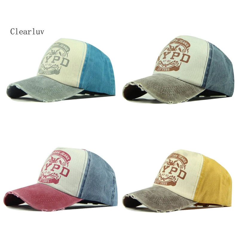 Брендовая бейсбольная кепка для мужчин Кепка Snapback из джинсовой ткани унисекс