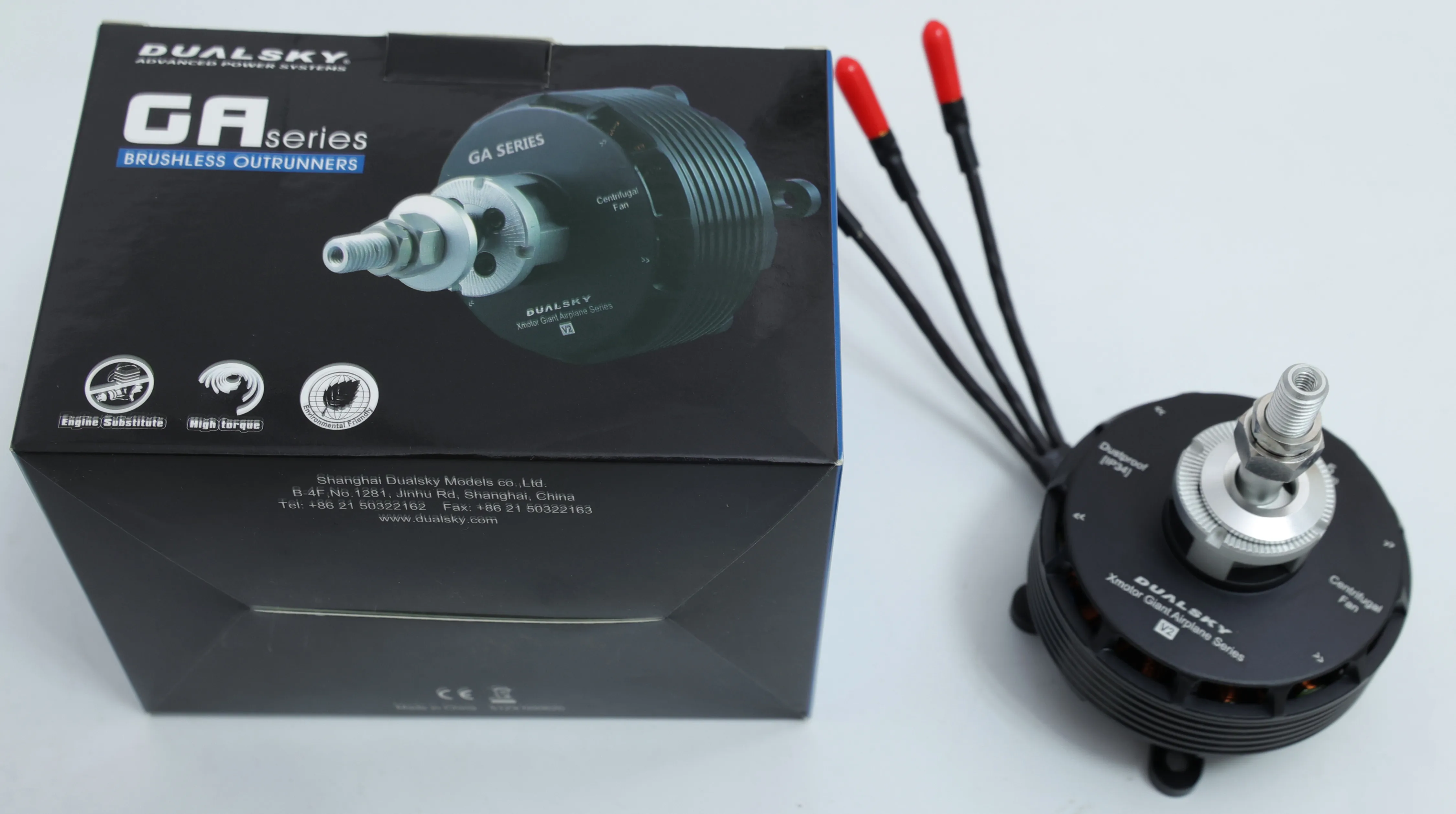 Модель самолета Dualsky GA1500 70E уровень 15-20cc мощный бесколлекторный двигатель бензин |