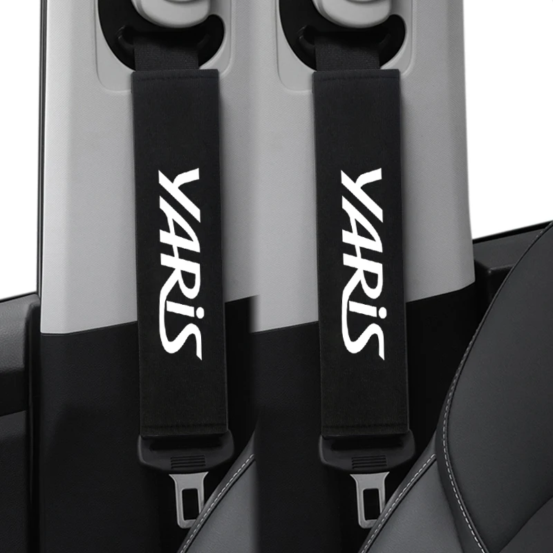 Накладки на автомобильные ремни безопасности 2 шт. накидки плечи для Toyota yaris 2013 -2016