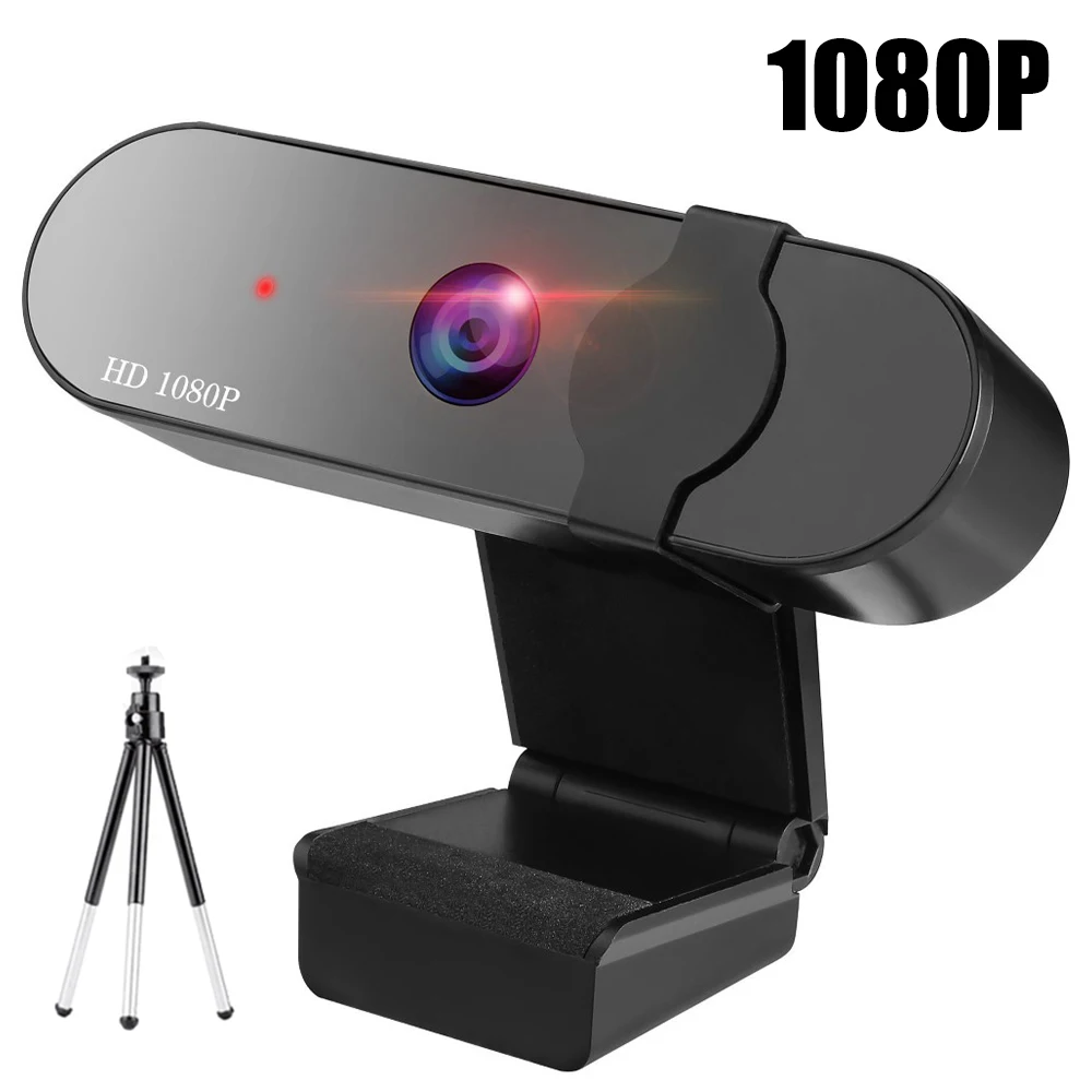 

Mini Webcam with Microphone Full HD 1080P/2K USB PC Laptop Computer Cameras for Meeting Office Conference Online Study