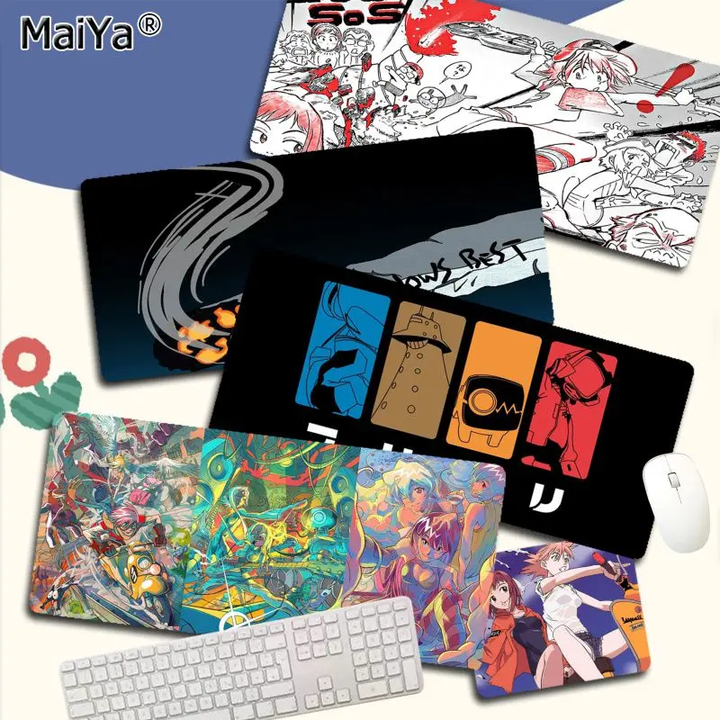 

FLCL Vintage Cool Gamer Play Mats Mousepad Size For Deak Mat For Overwatch/cs Go/world Of Warcraft