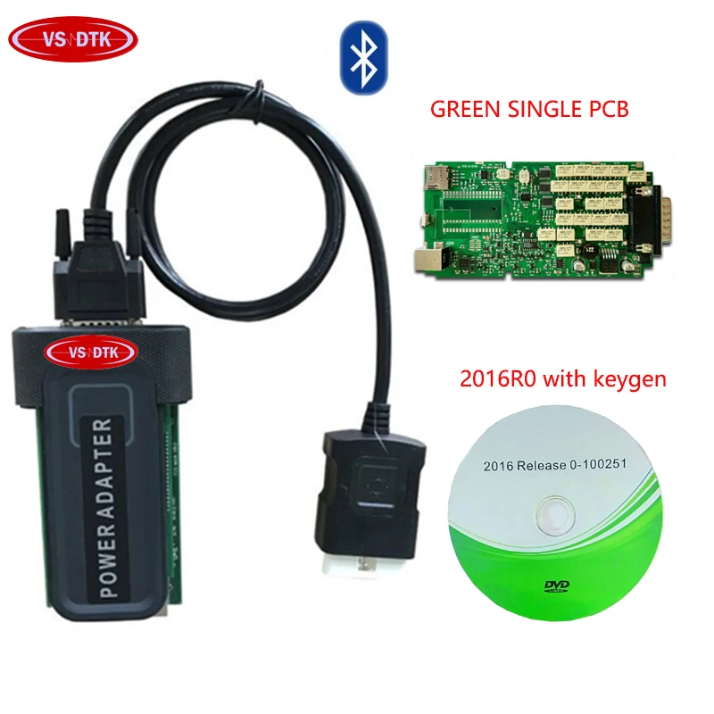 VD DS 150E CDP 2016 00 новое программное обеспечение Bluetooth TCS Pro Plus диагностический сканер