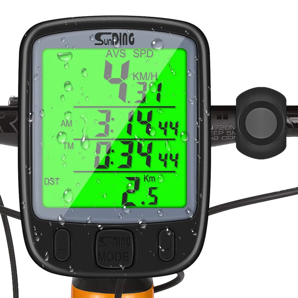 

Smart Waterproof Digital Lcd Cycle Bicycle Bike Computer Odometer Speedometer Cycling Outdoor Cycling Riding Bicycle Accessories