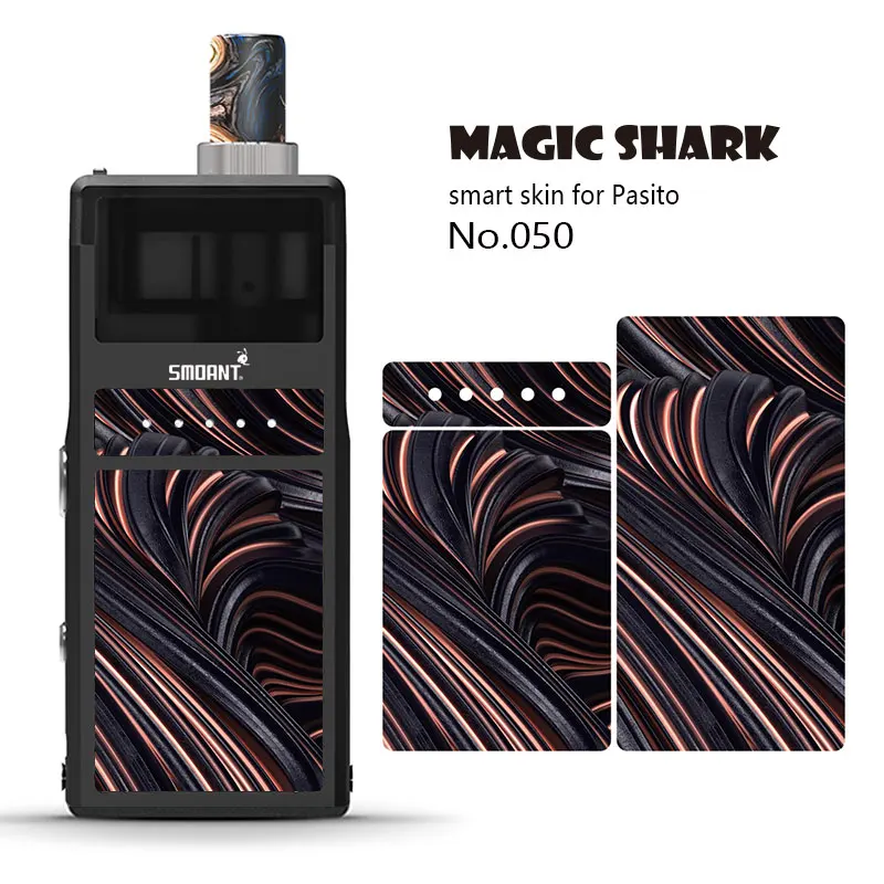 Чехол Magic Shark 2.5D из ПВХ стильный водонепроницаемый чехол с волнистым принтом не