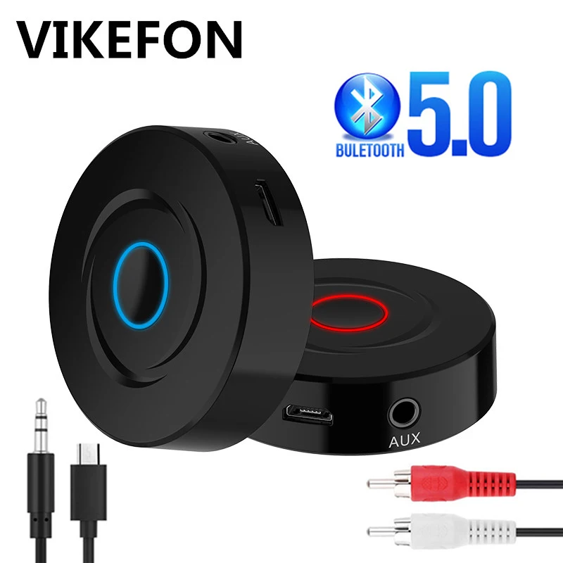 Bluetooth 5 0 приемник передатчик RCA 3 мм AUX Jack стерео музыка ПК аудио USB ключ