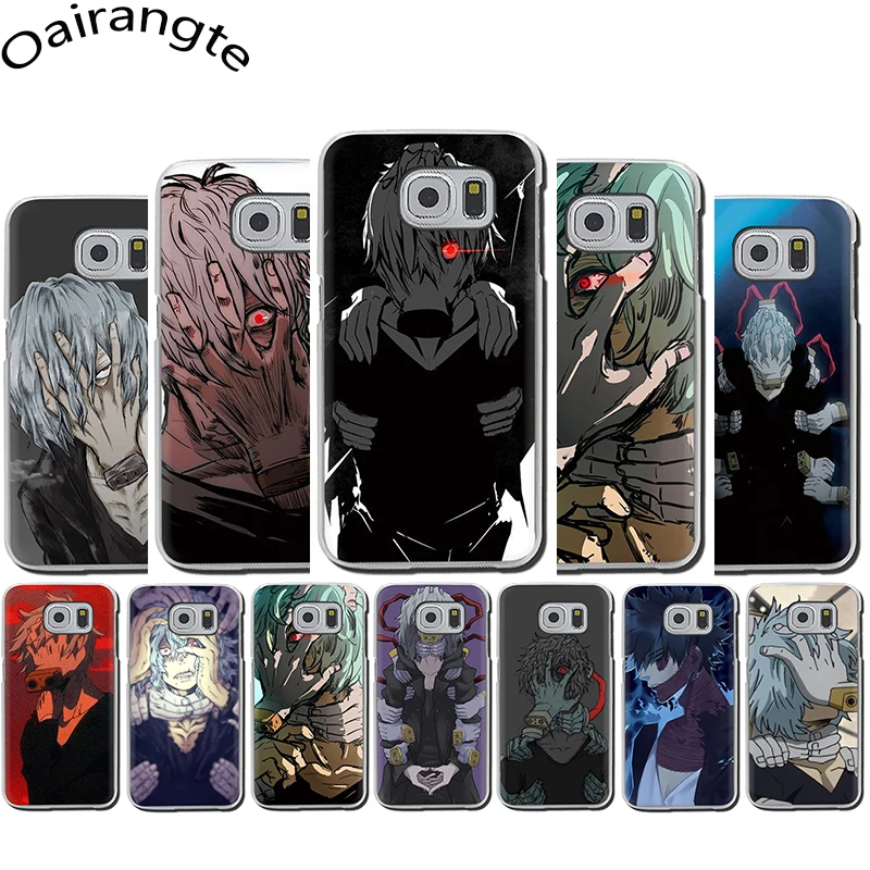 Жесткий чехол Tomura Shigaraki My Hero для телефона Samsung S6 S7 Edge S8 S9 S10 Plus S10e Note 8 9 10 M10 M20 M30