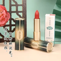 oriental fashion rellet mousse velvet lipstick matte long lasting easy to wear waterproof silky texture rich red color lip stick