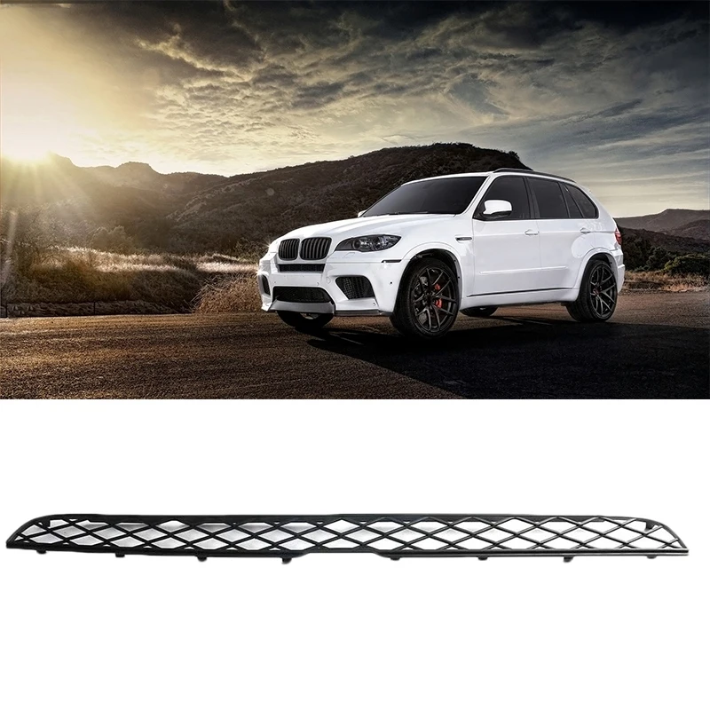 Car Front Bumper Center Upper Grille Cover Grill Fit for BMW-X5 E70 07-14 X6 E71 E72 51117159597 | Обустройство дома