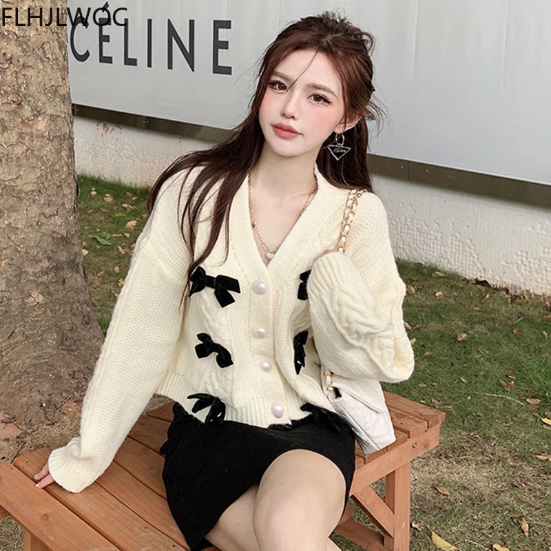 Женский однобортный Кардиган на пуговицах вязаный кардиган коричневого и