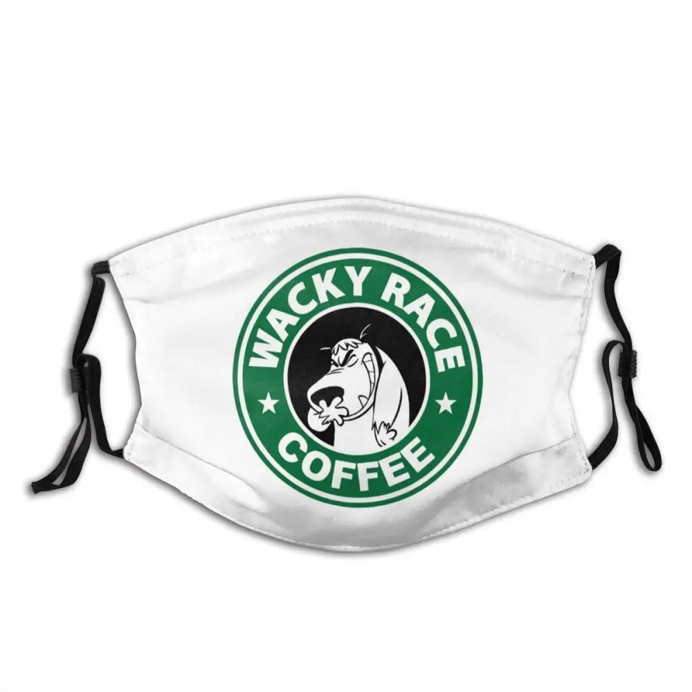 Забавная крутая маска для лица со смехом Мутли кофе с принтом Пылезащитная