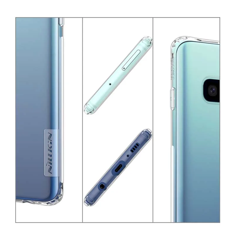 Для samsung Galaxy S10 S10 Plus S10e чехол для телефона NILLKIN мягкий TPU прозрачный защитный чехол для Galaxy S9 S9+ чехол Capa
